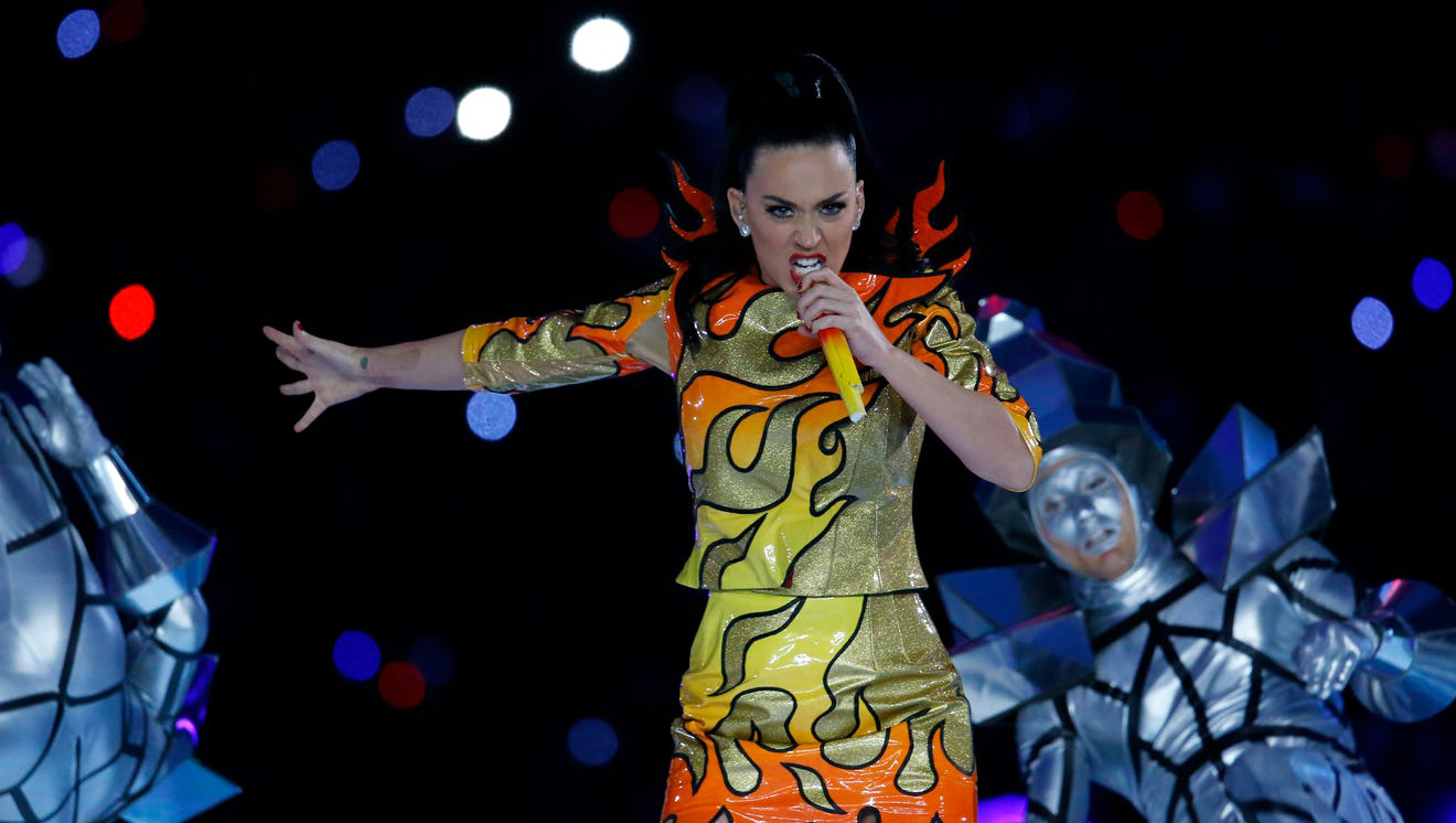 Katy Perry was the talk of 2015 with her half time show at the Super Bowl. Find out why.