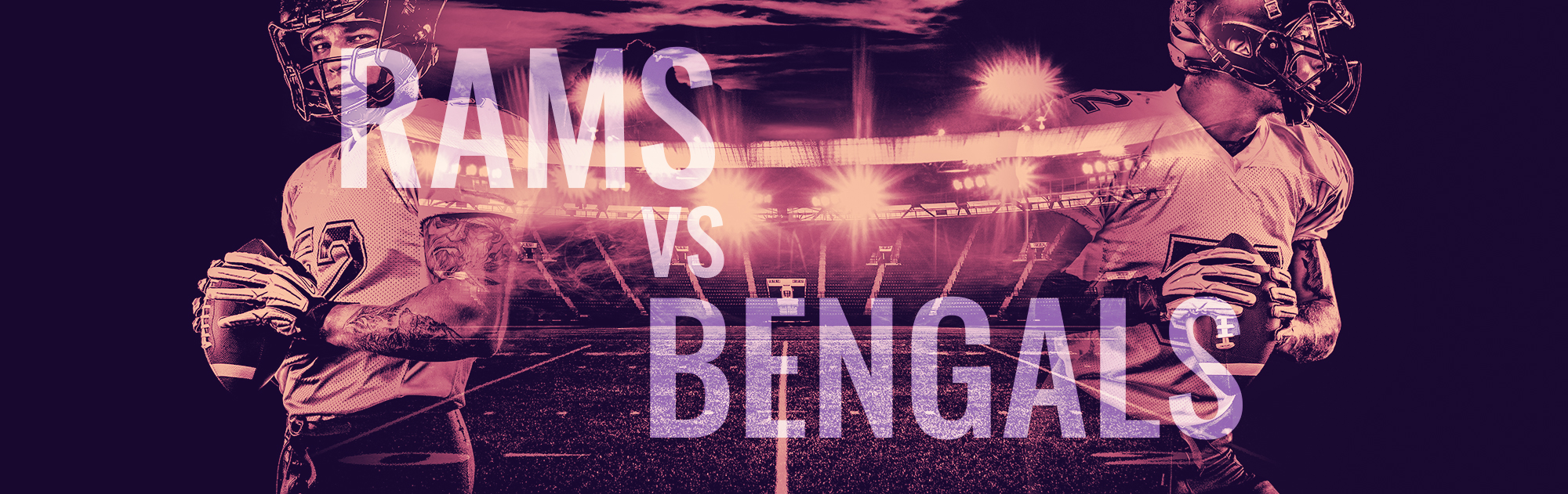 It's here, and we're excited about the final brawl at the 'Bowl between the Rams and the Bengals.
