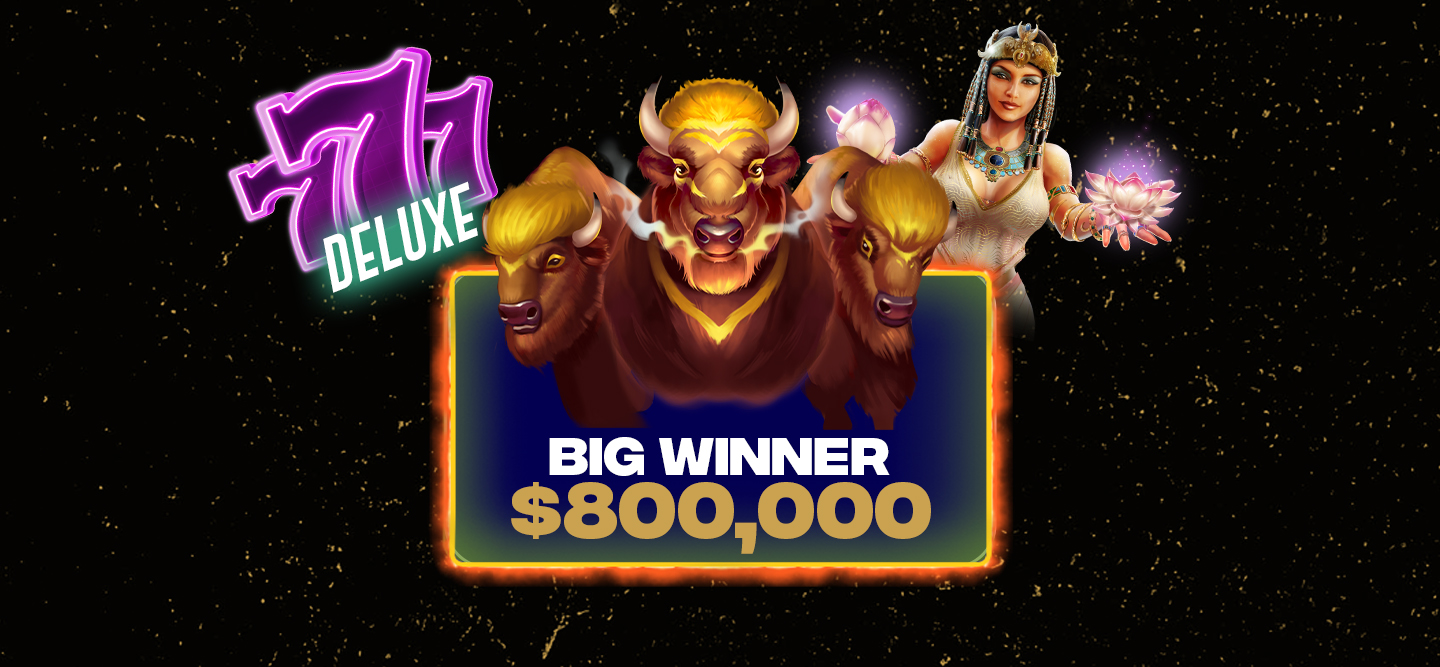 A lucky Bodog Casino player has won $800k in a two week period.