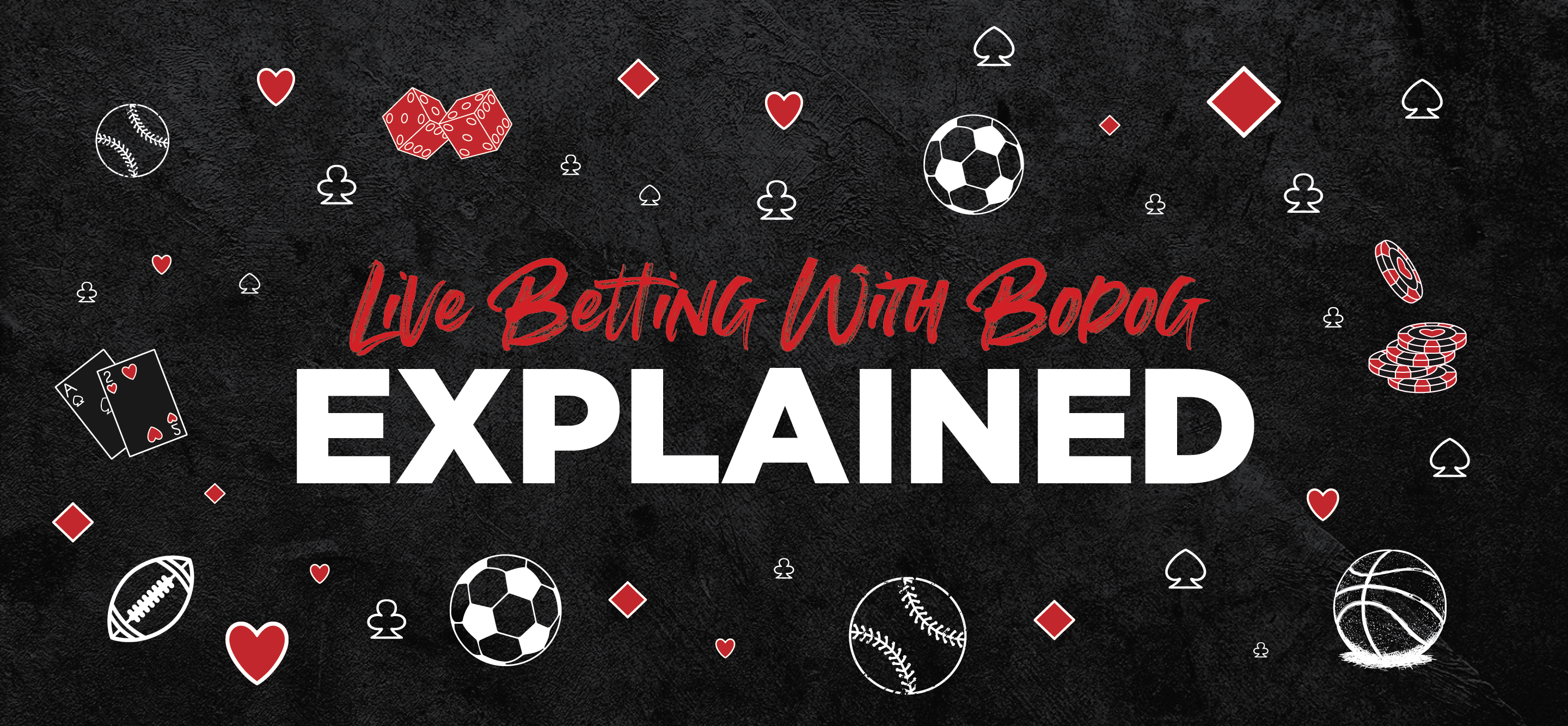 Live betting with Bodog explained.